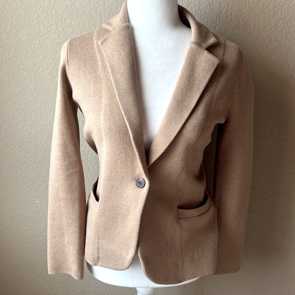 NWT J crew Factory petite schoolboy sweater blazer, size small petite - Picture 11 of 11